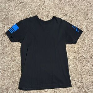 Grunt Style Black and Blue Short Sleeve Tee